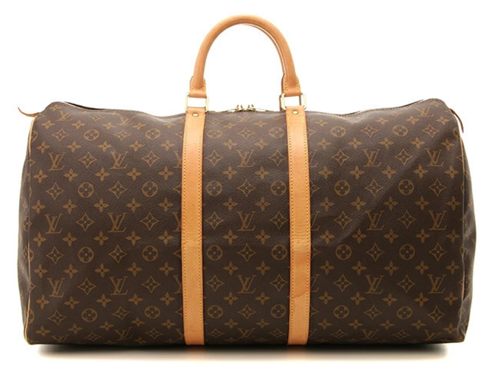 LOUIS VUITTON Keepall Boston Bag Monogram